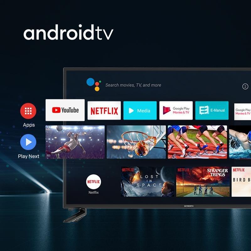 Skyworth 42S3G Inch Premium 1080P HD LED Television Quad-CORE Android TV Smart with Voice Control, Google Assistant, Chromecast, Smart TV, Android TV freeshipping - Darkside Me